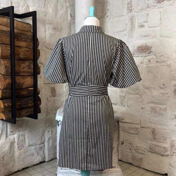 Flying Tomato Striped Shirt with Floral Design - Picture 3 of 7